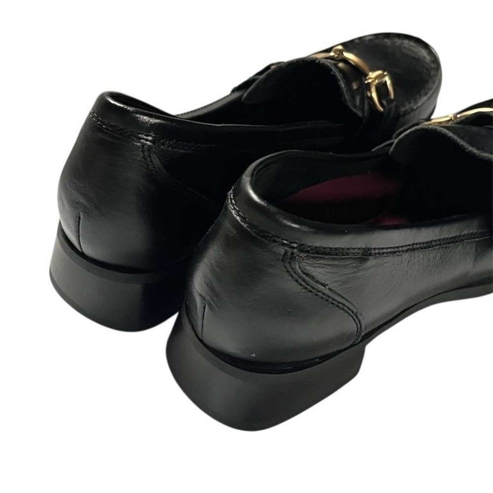 Munro Loafers Womens Shoes 9N Narrow Black Horsebit Slip On Comfort Arch Support - Picture 3 of 6